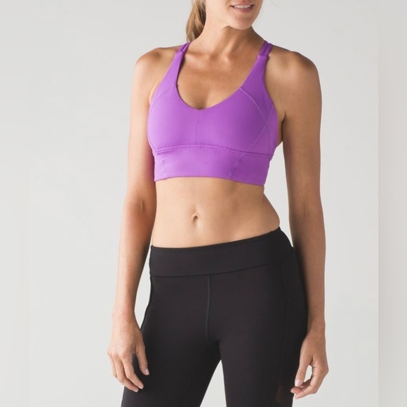 lululemon athletica Other - Lululemon As You Like Sports Bra Womens Long Line Strappy Active Size 6